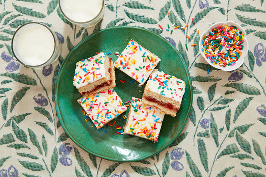 Frosted Strawberry Bars | Woodhill Cottage Recipes