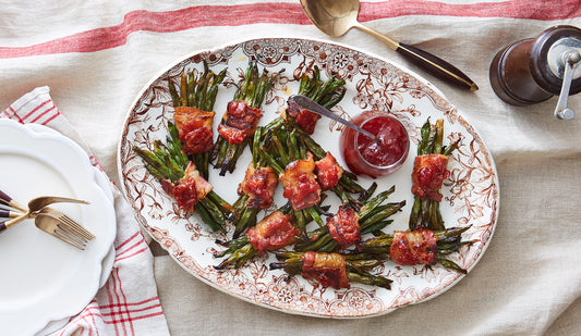 Glazed Green Bean Bundles Recipe from Woodhill Cottage