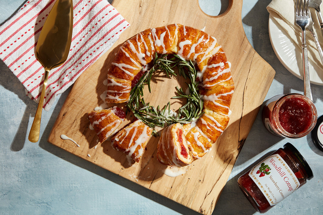 Woodhill Cottage Strawberry and Cream Crescent Ring Receipe