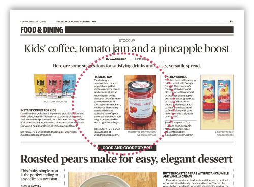 The Atlanta Journal-Constitution loves Woodhill Cottage Jam