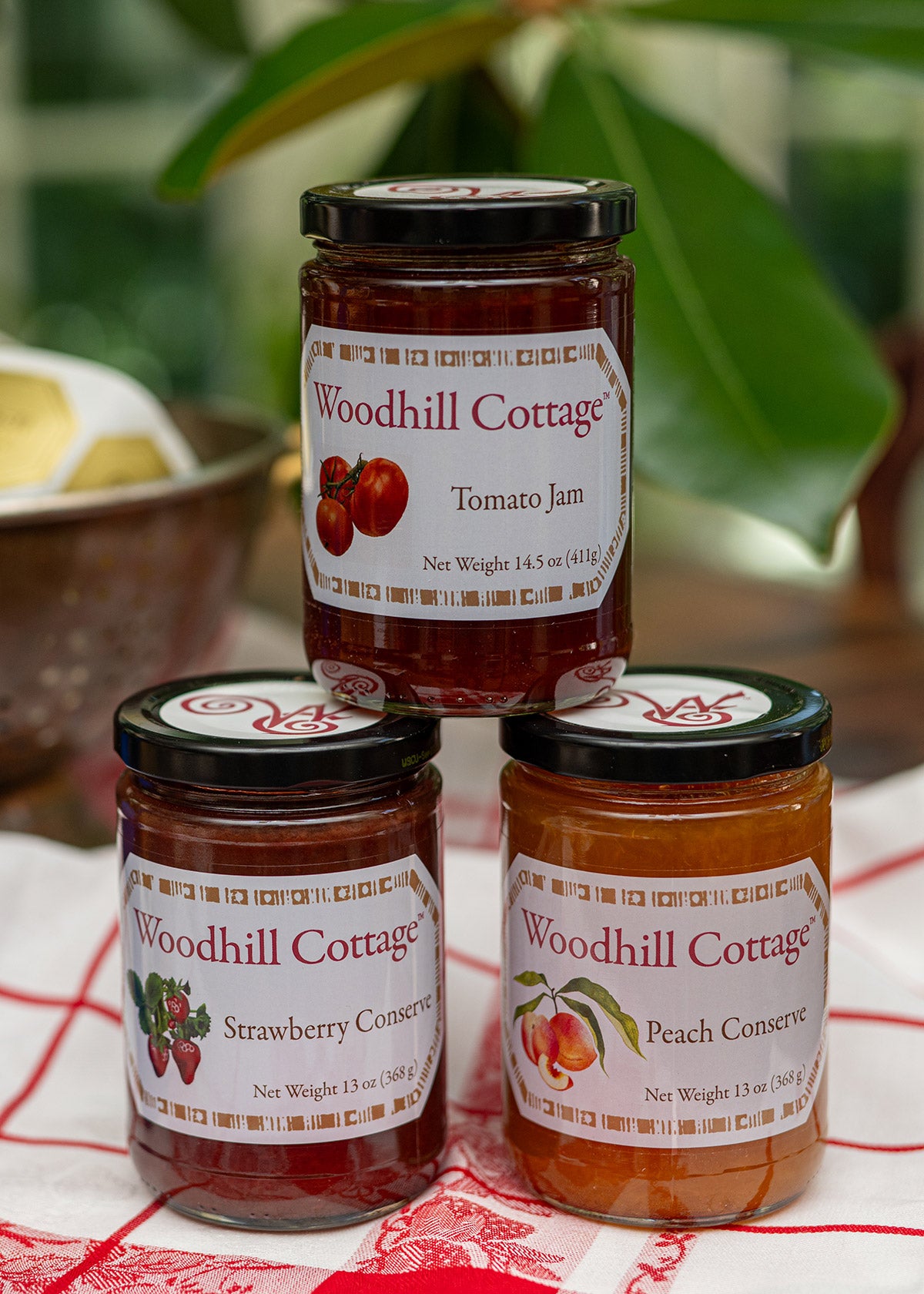 Wrapped Three Jar Gift Box