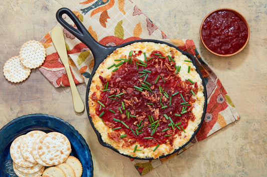 Five Cheese Dip with Bacon and Tomato Jam | Woodhill Cottage Recipes