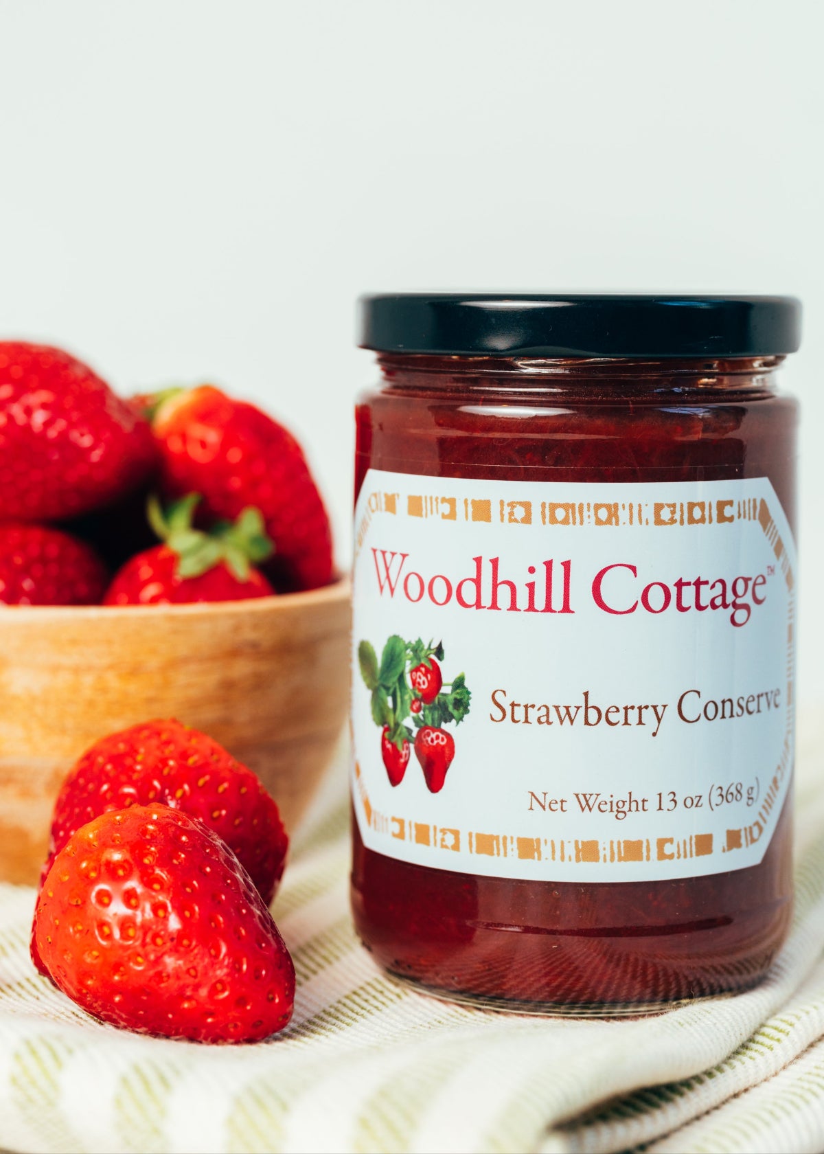 Strawberry Conserve by Woodhill Cottage