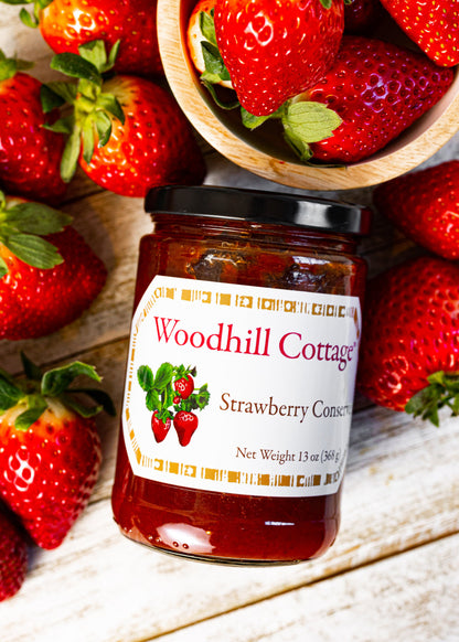 Strawberry Conserve by Woodhill Cottage