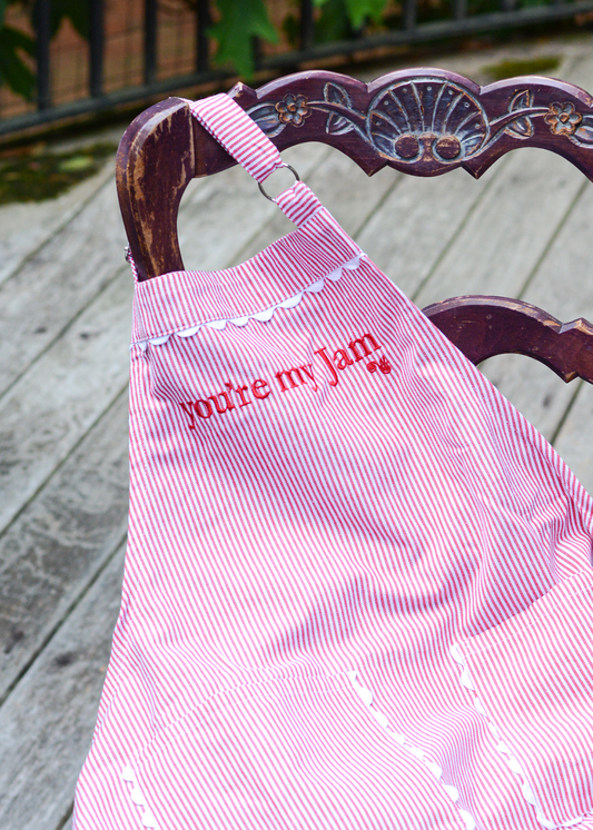 You're My Jam Embroidered Apron