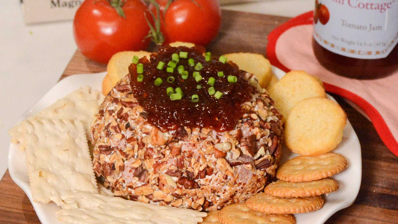 Woodhill Cottage Pecan Crusted Cheeseball Recipe